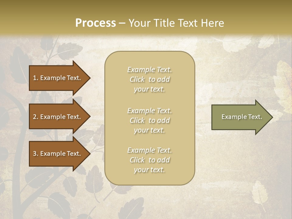 Paint Abstract Aging PowerPoint Template