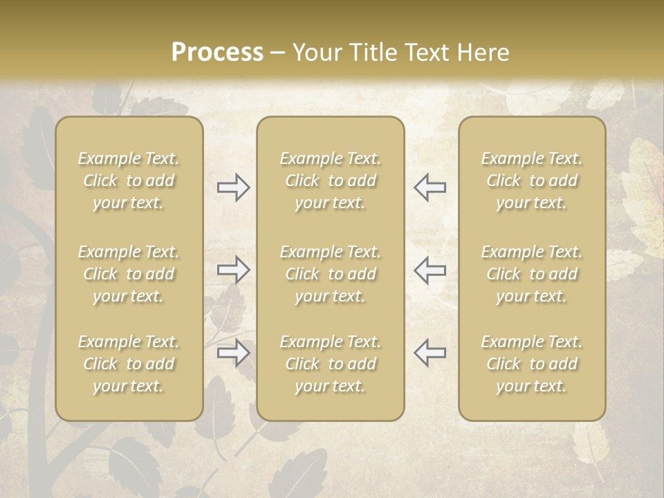 Paint Abstract Aging PowerPoint Template