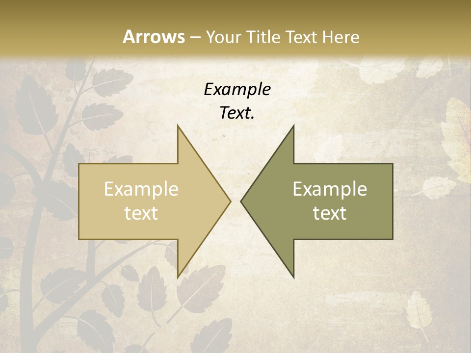 Paint Abstract Aging PowerPoint Template