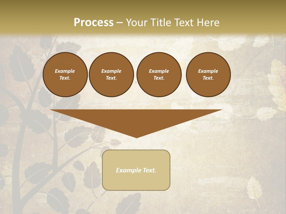 Paint Abstract Aging PowerPoint Template