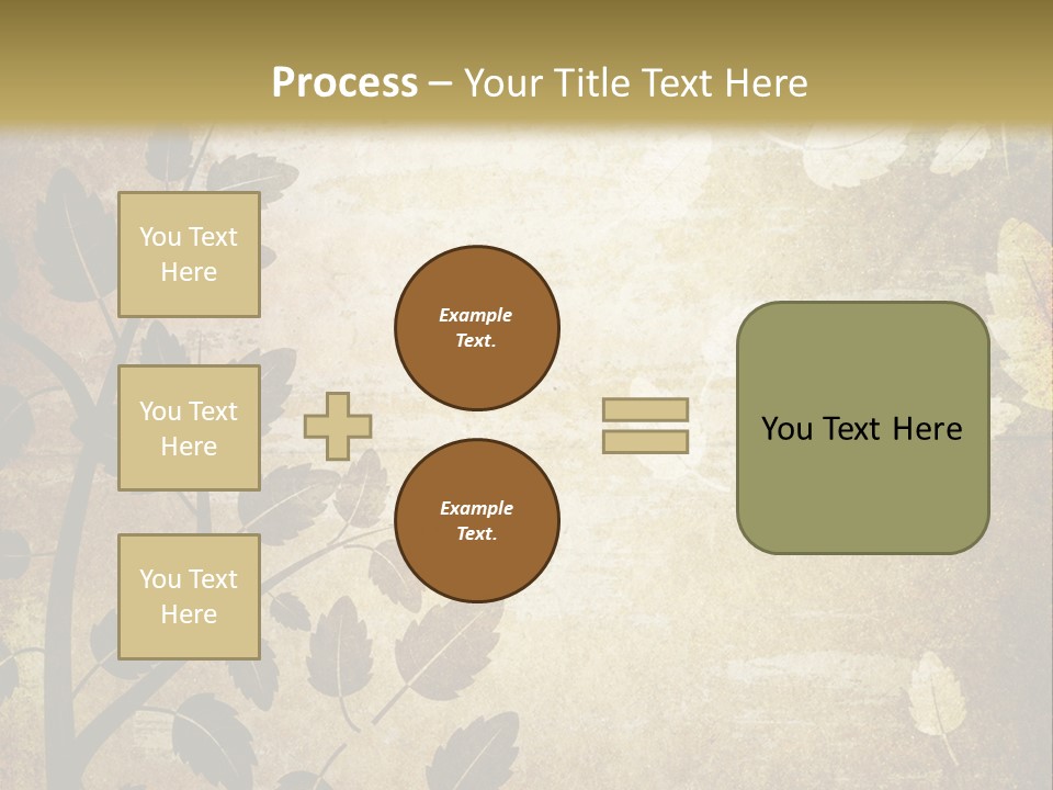 Paint Abstract Aging PowerPoint Template