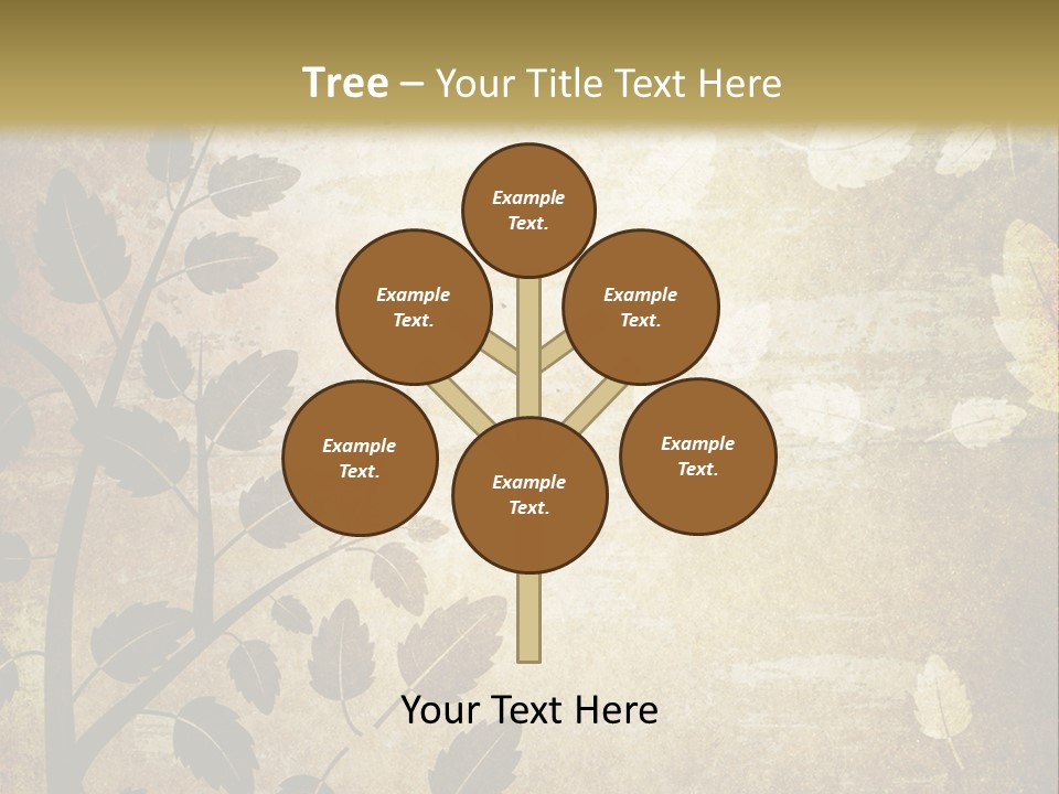 Paint Abstract Aging PowerPoint Template