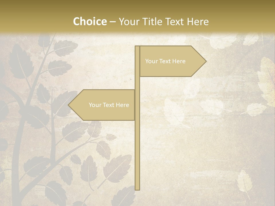 Paint Abstract Aging PowerPoint Template
