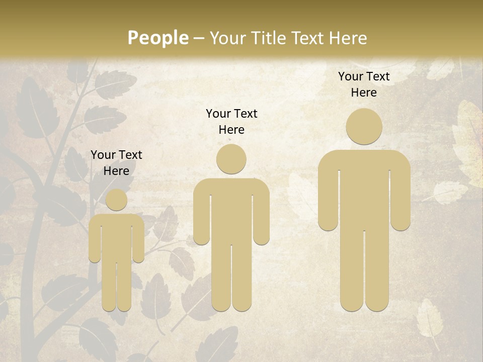 Paint Abstract Aging PowerPoint Template