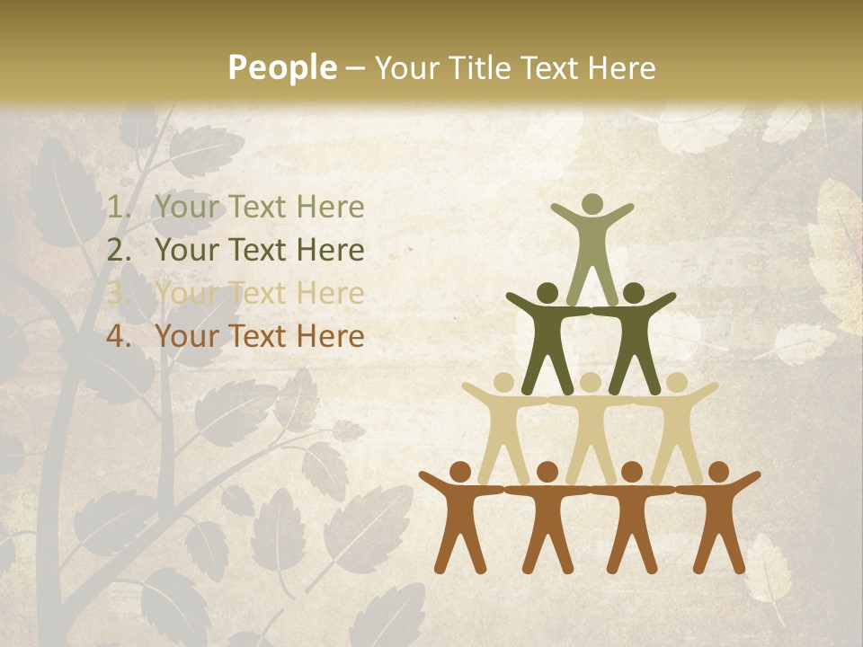 Paint Abstract Aging PowerPoint Template