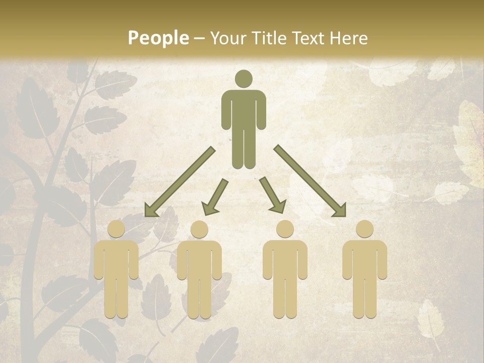 Paint Abstract Aging PowerPoint Template