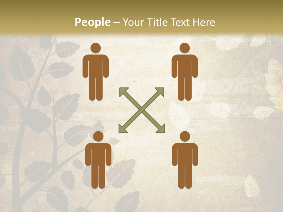 Paint Abstract Aging PowerPoint Template