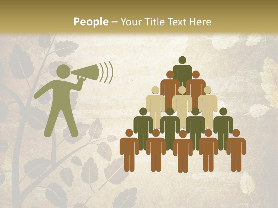 Paint Abstract Aging PowerPoint Template