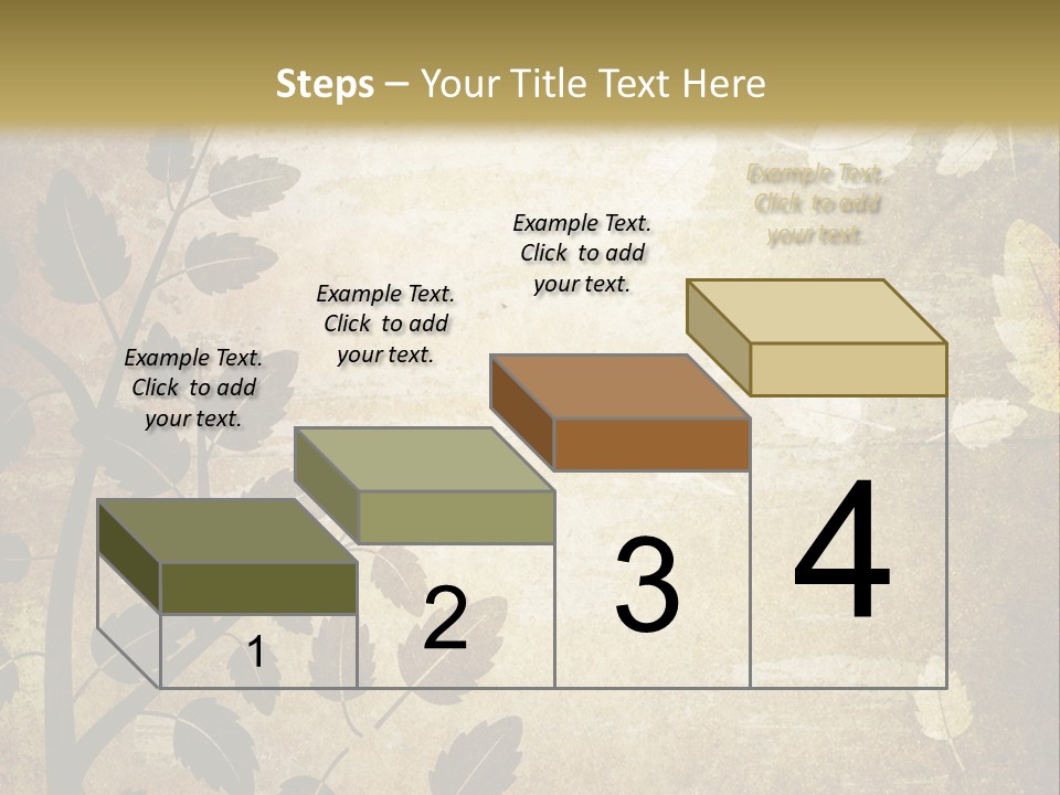 Paint Abstract Aging PowerPoint Template