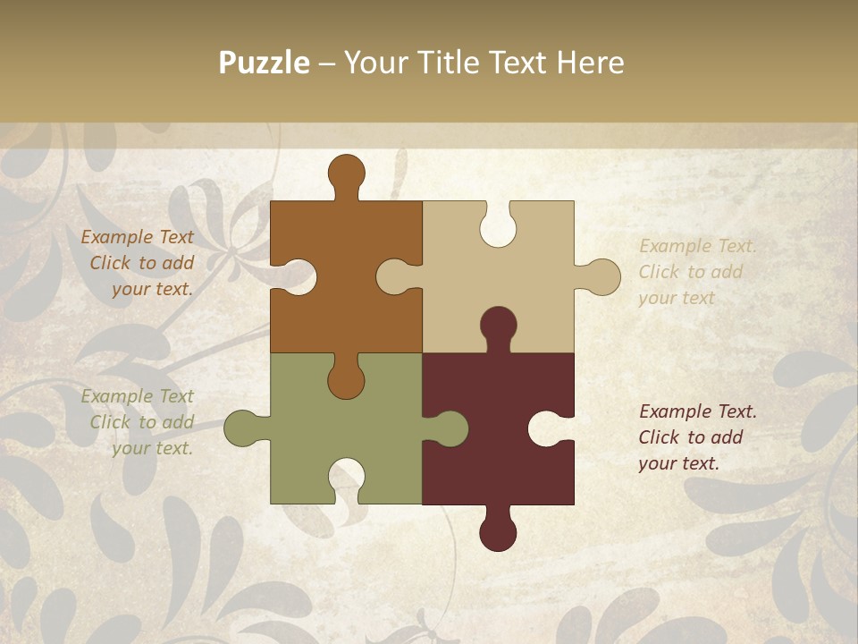 Manuscript Blank Color PowerPoint Template