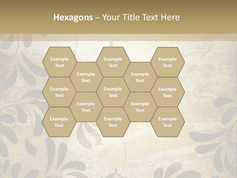 Manuscript Blank Color PowerPoint Template