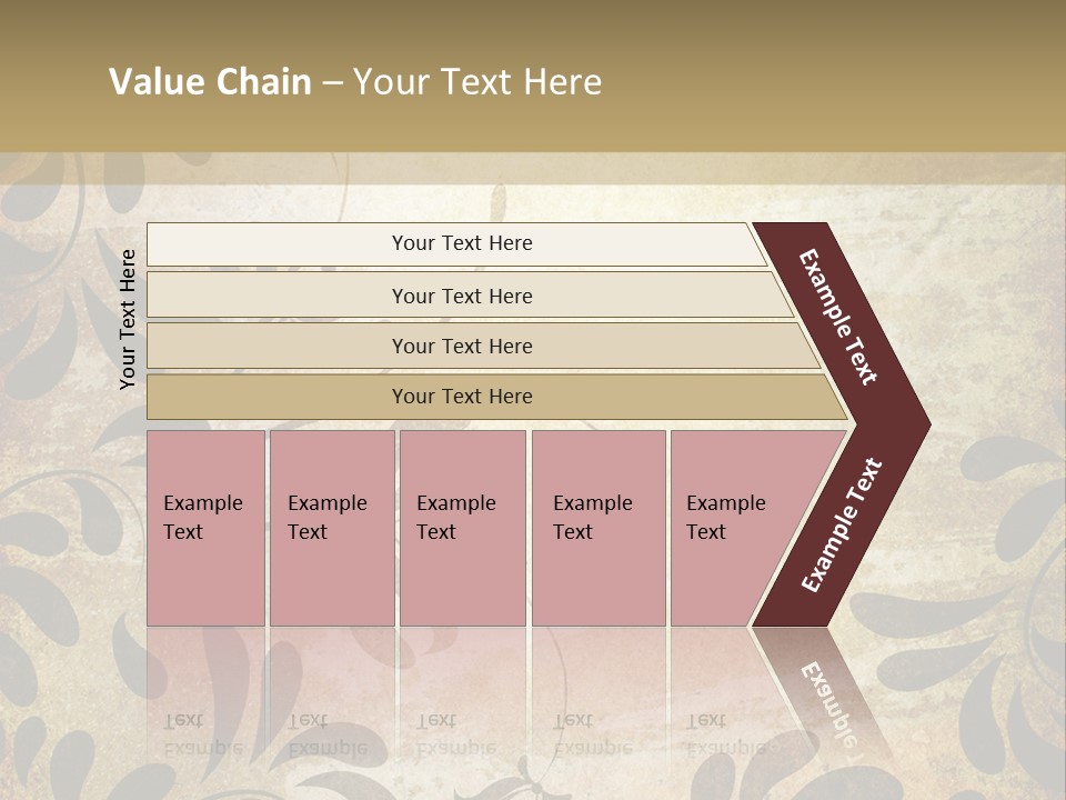 Manuscript Blank Color PowerPoint Template