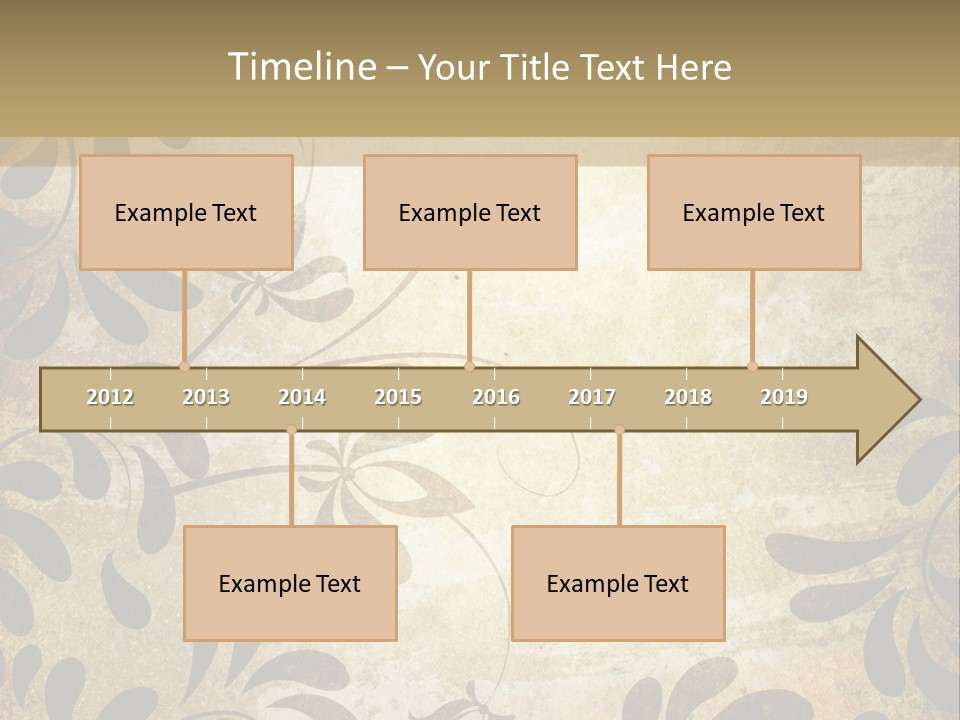 Manuscript Blank Color PowerPoint Template