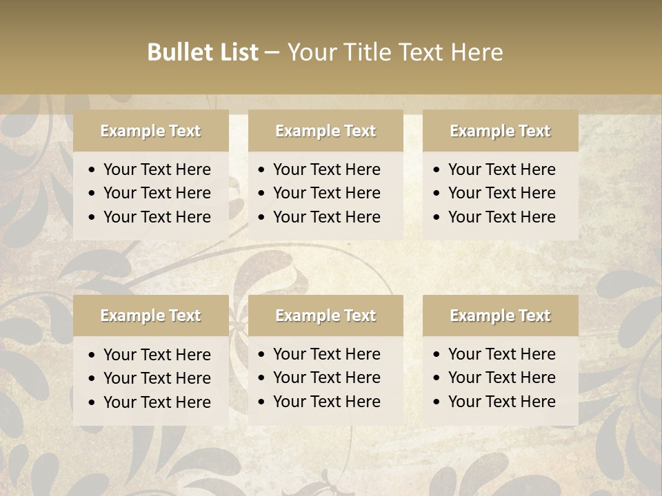 Manuscript Blank Color PowerPoint Template