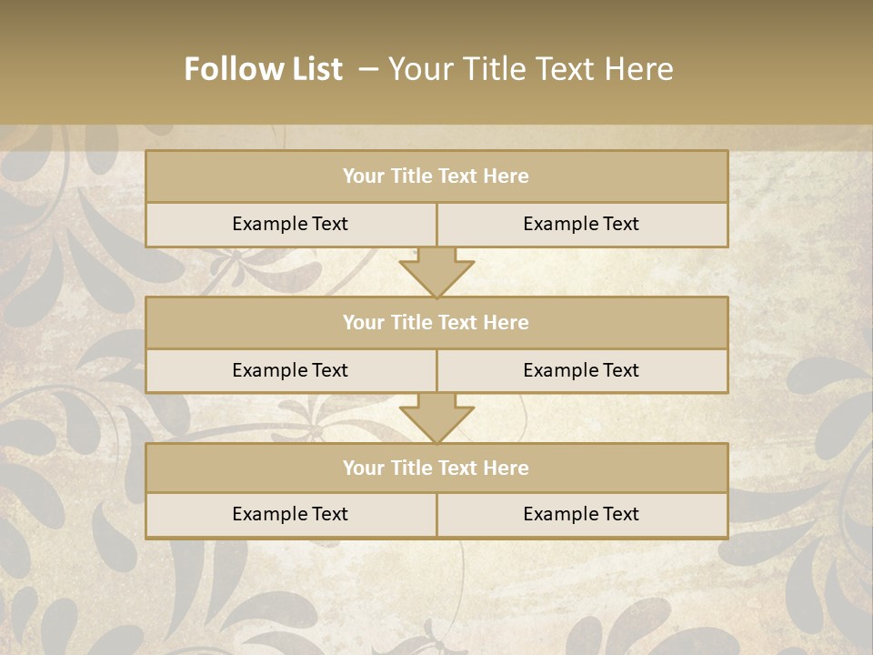 Manuscript Blank Color PowerPoint Template