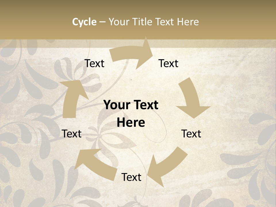 Manuscript Blank Color PowerPoint Template