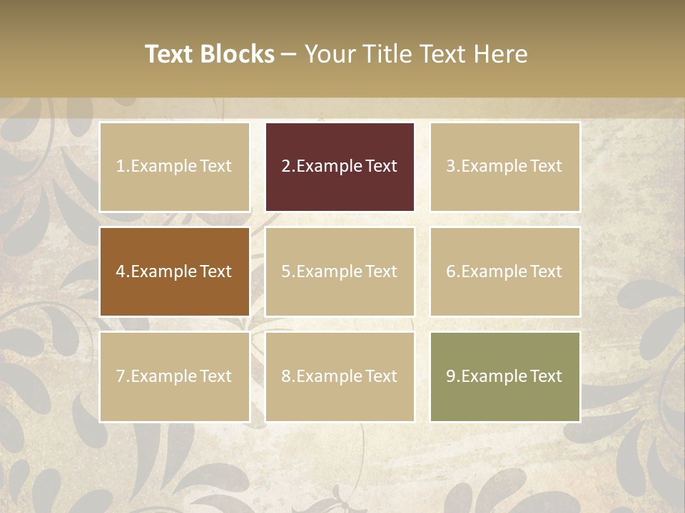 Manuscript Blank Color PowerPoint Template