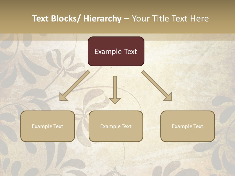 Manuscript Blank Color PowerPoint Template