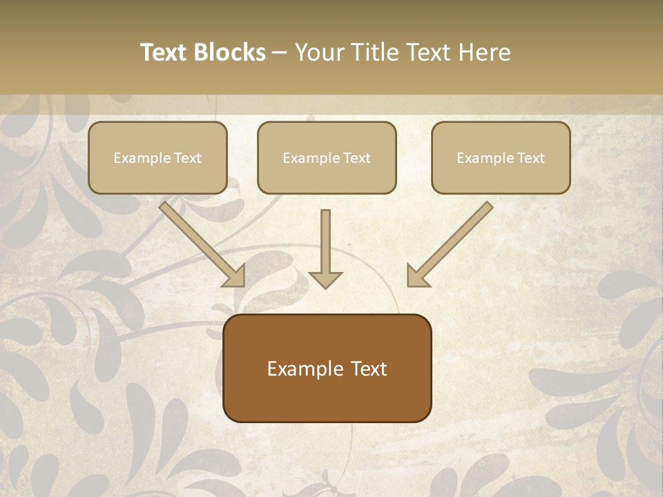 Manuscript Blank Color PowerPoint Template