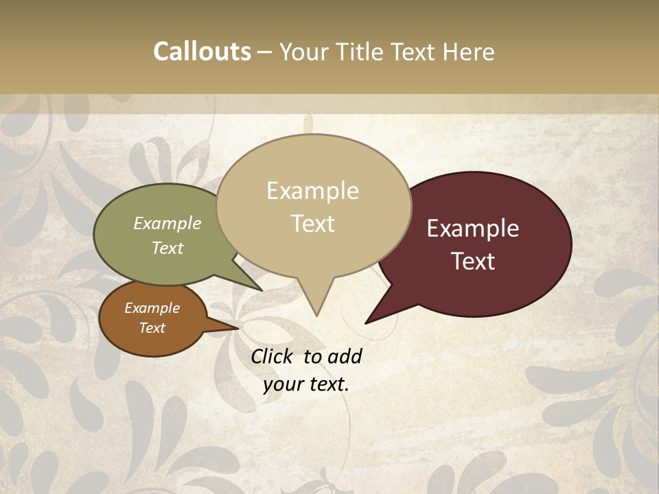 Manuscript Blank Color PowerPoint Template