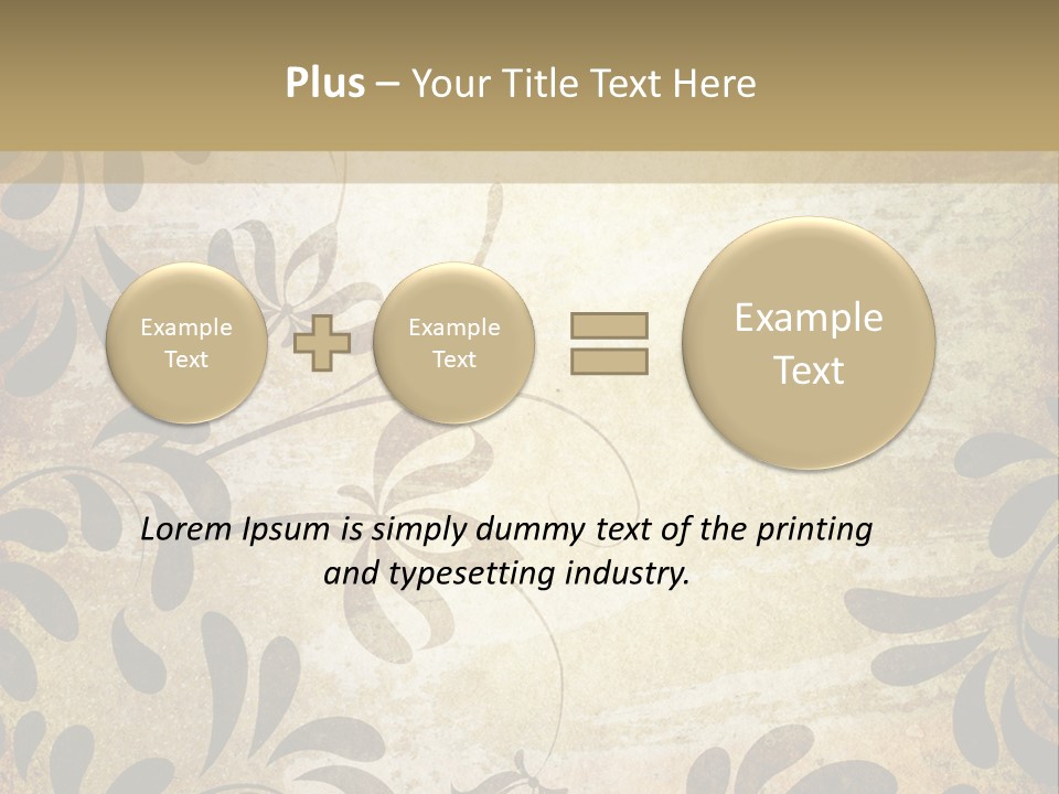 Manuscript Blank Color PowerPoint Template
