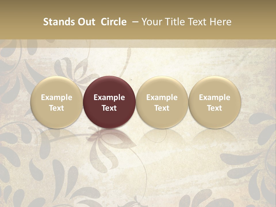 Manuscript Blank Color PowerPoint Template