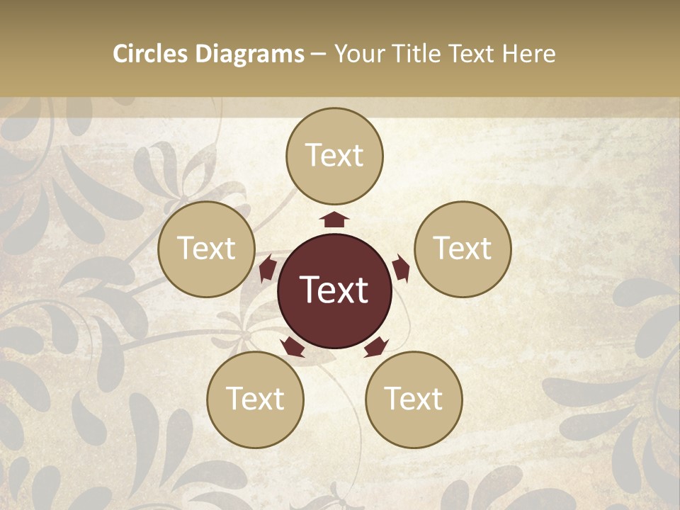 Manuscript Blank Color PowerPoint Template