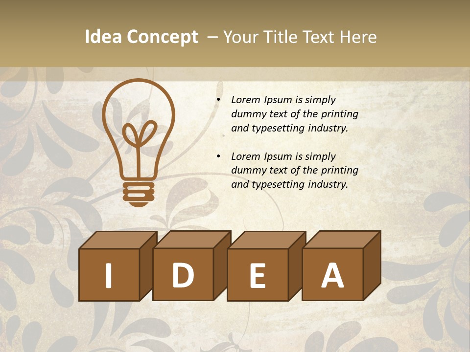 Manuscript Blank Color PowerPoint Template