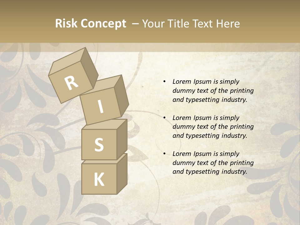 Manuscript Blank Color PowerPoint Template