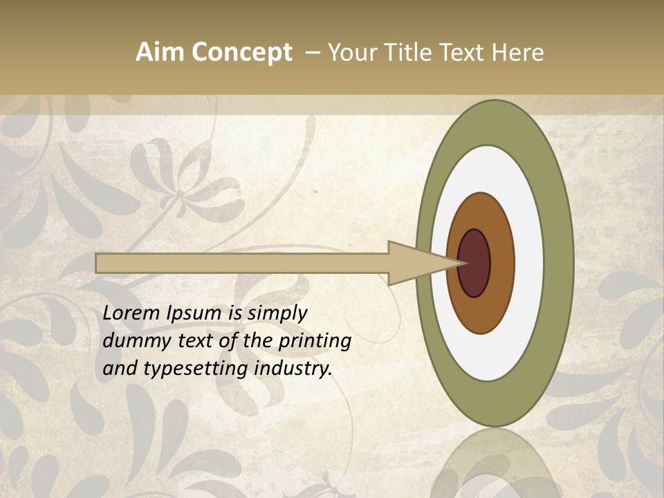 Manuscript Blank Color PowerPoint Template