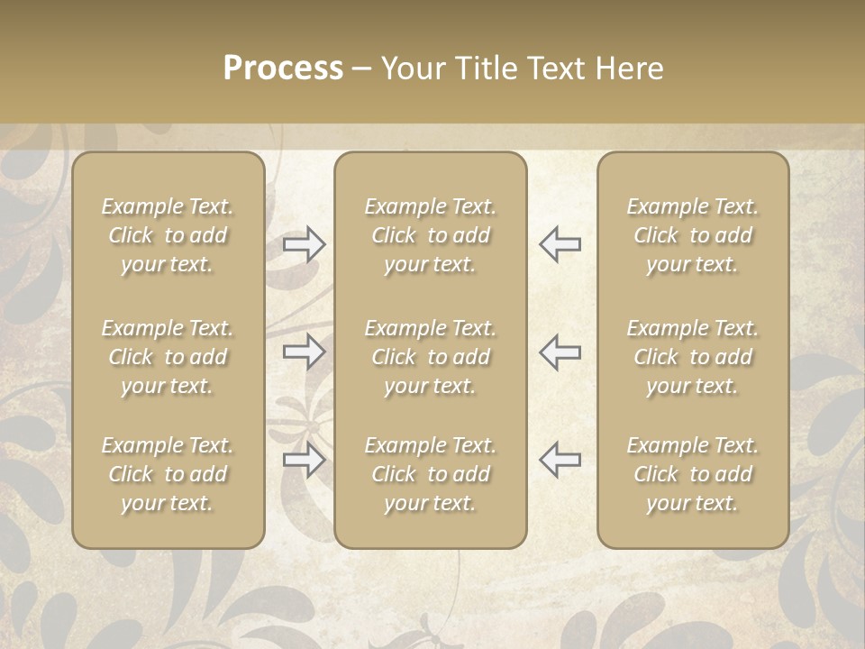 Manuscript Blank Color PowerPoint Template