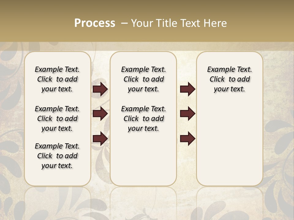 Manuscript Blank Color PowerPoint Template