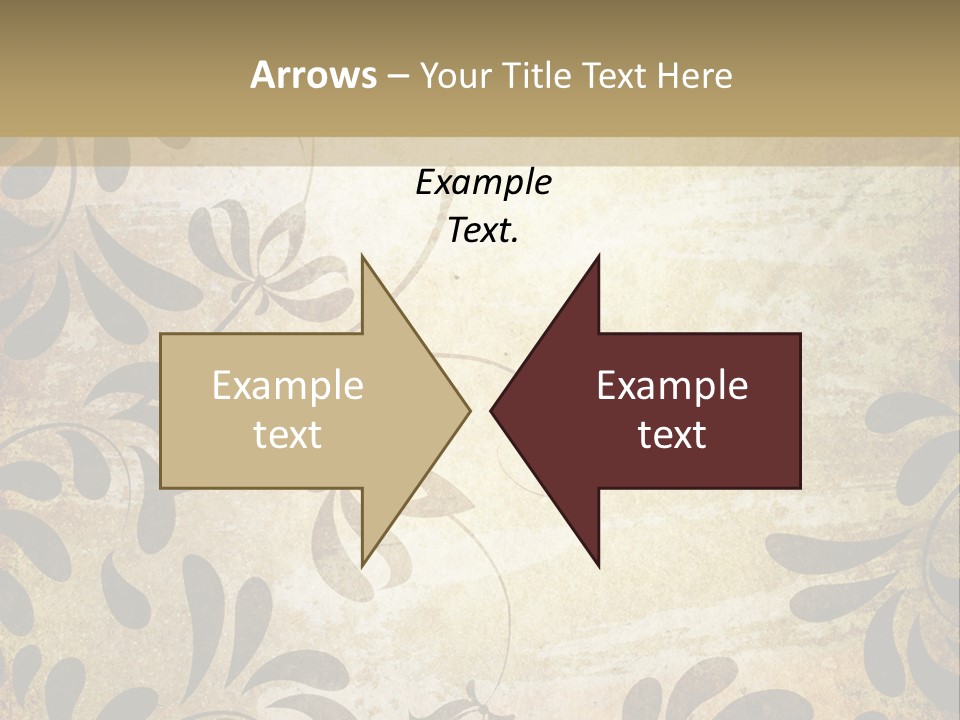 Manuscript Blank Color PowerPoint Template