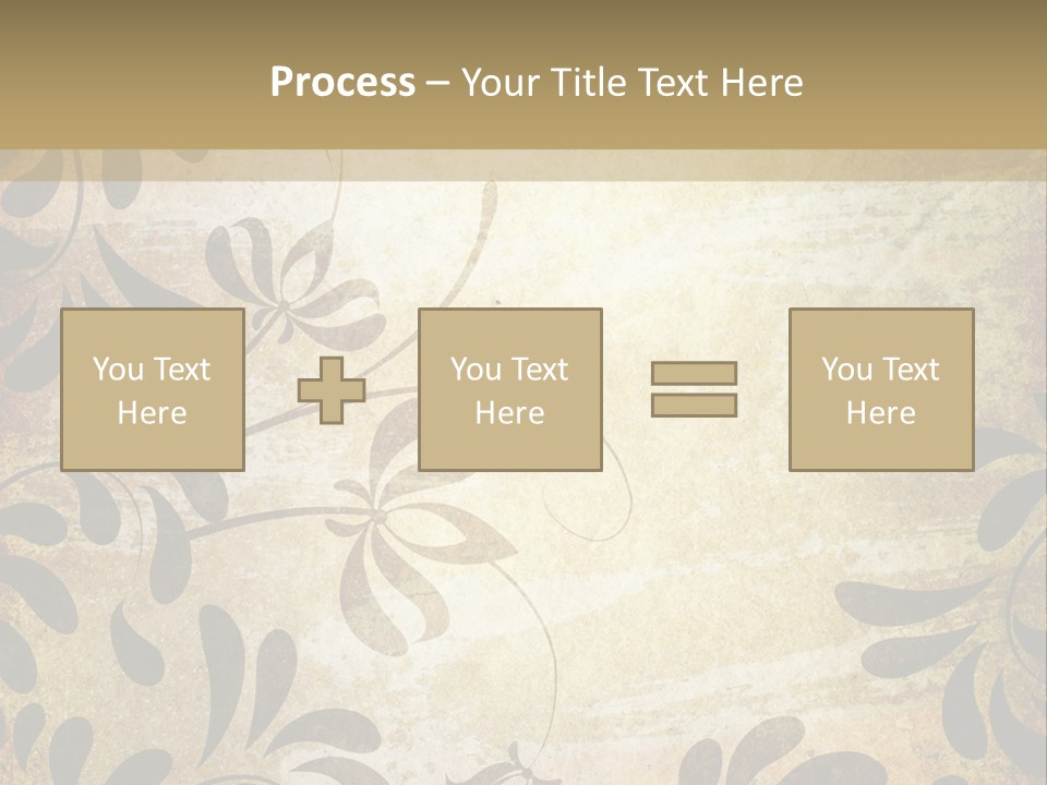 Manuscript Blank Color PowerPoint Template