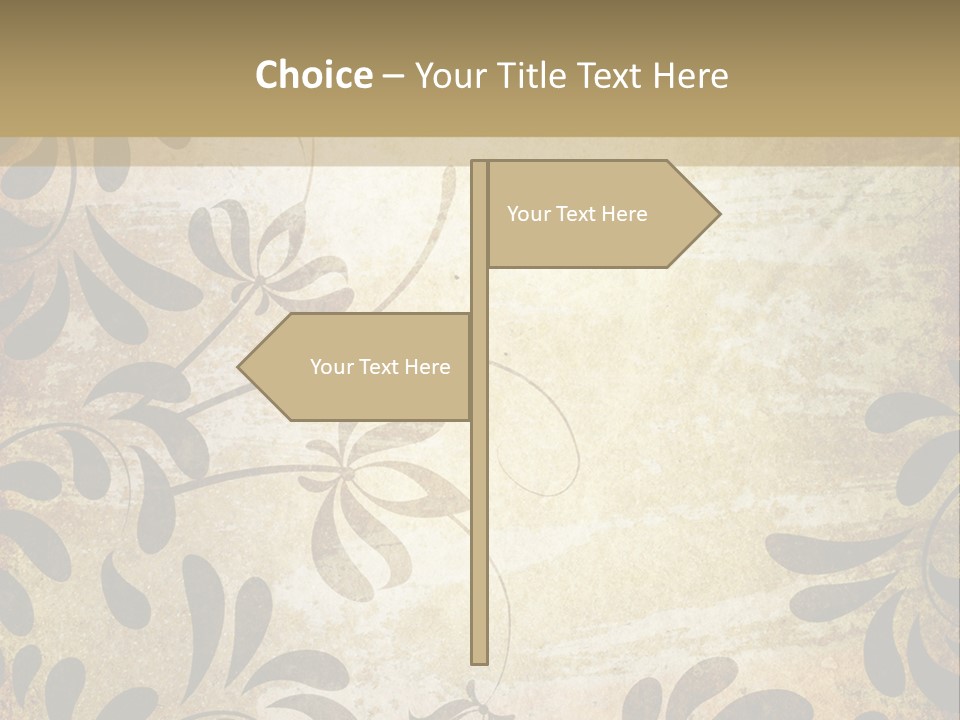 Manuscript Blank Color PowerPoint Template