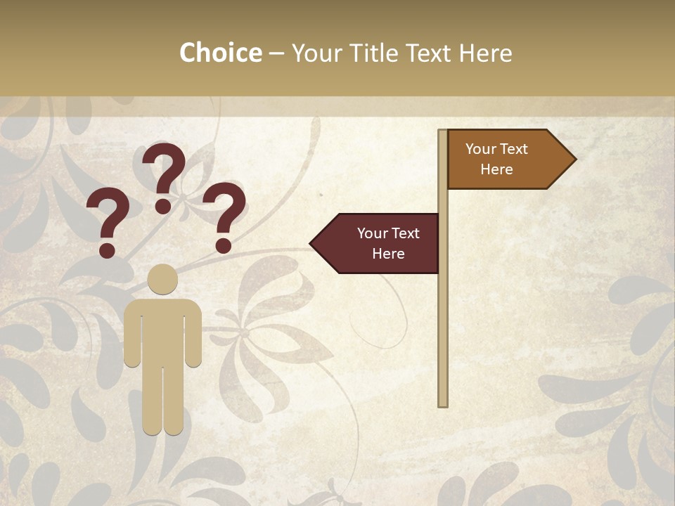 Manuscript Blank Color PowerPoint Template