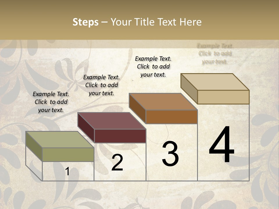 Manuscript Blank Color PowerPoint Template