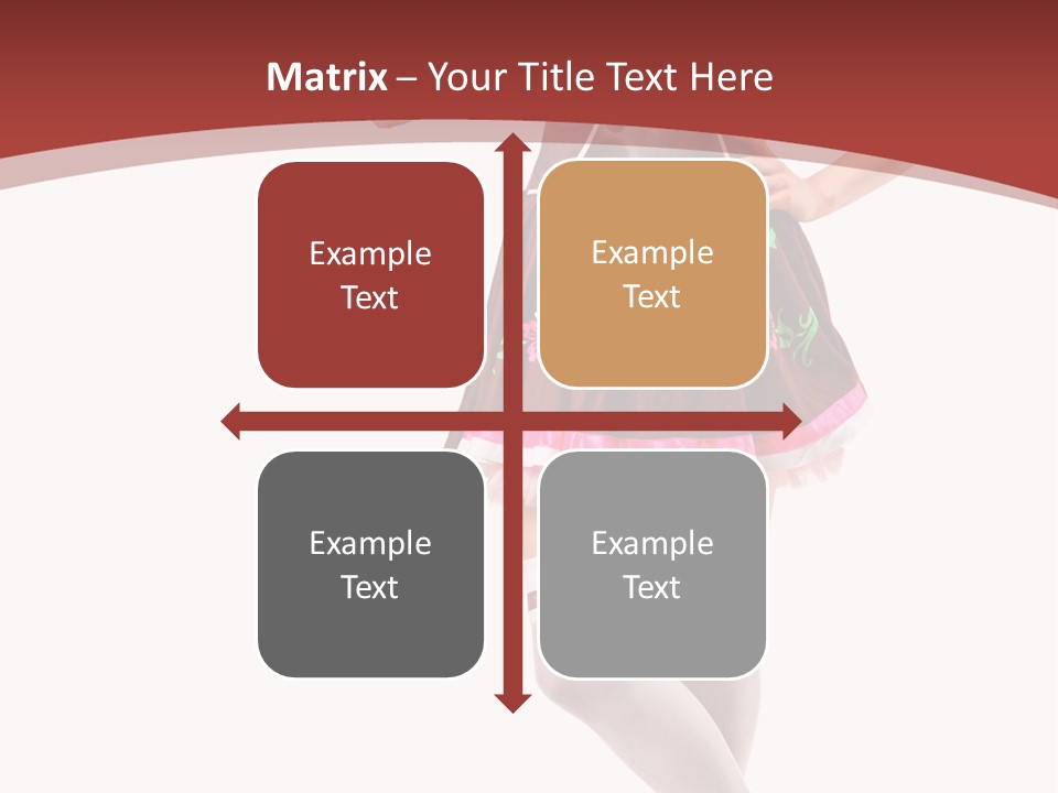 Isolated Beautiful Smile PowerPoint Template