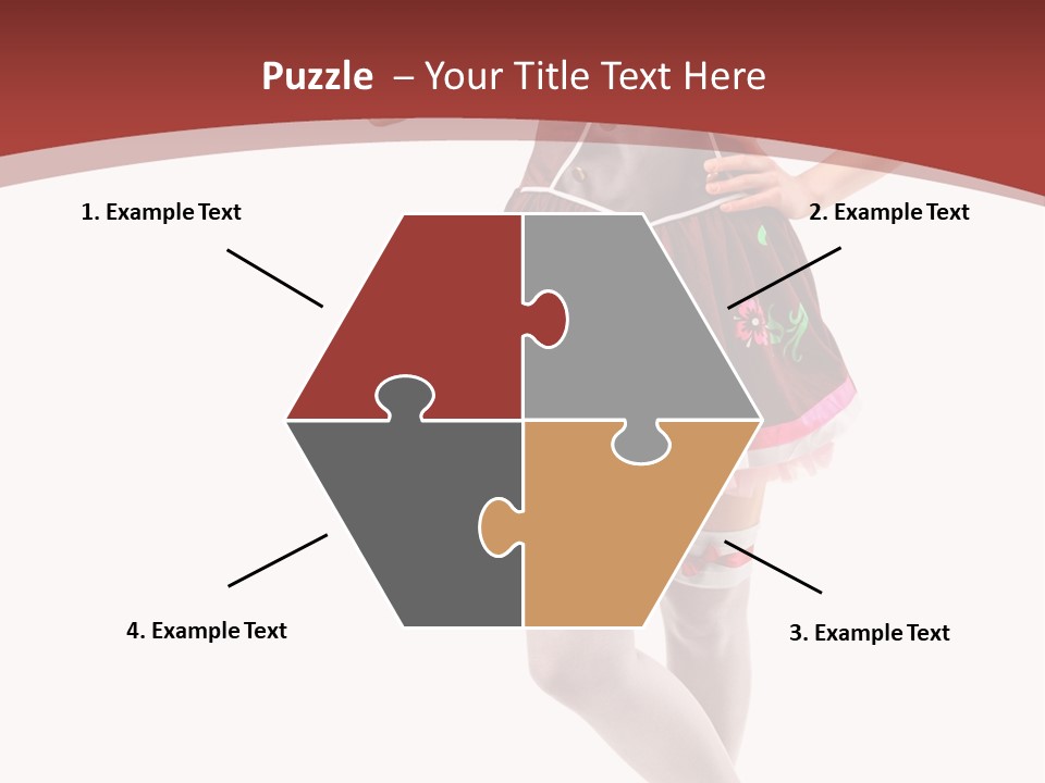 Isolated Beautiful Smile PowerPoint Template