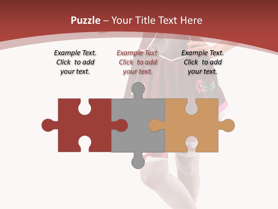 Isolated Beautiful Smile PowerPoint Template