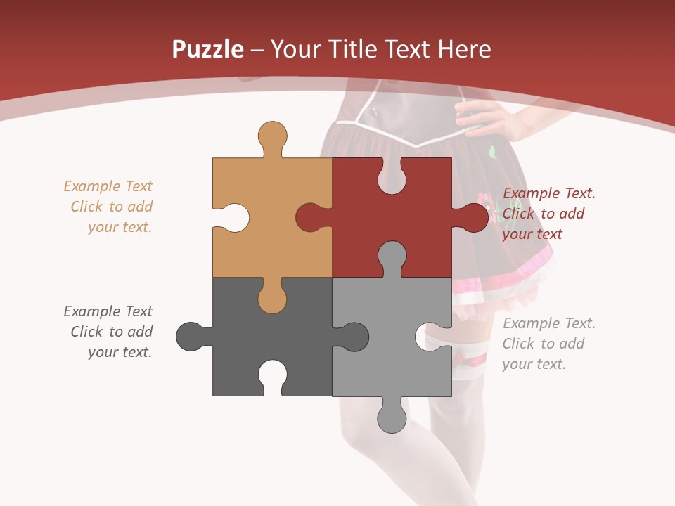 Isolated Beautiful Smile PowerPoint Template