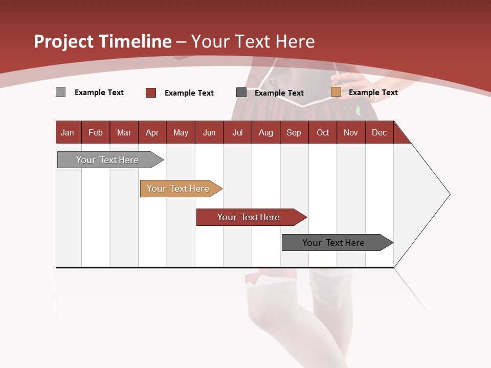 Isolated Beautiful Smile PowerPoint Template