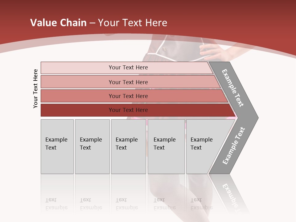 Isolated Beautiful Smile PowerPoint Template