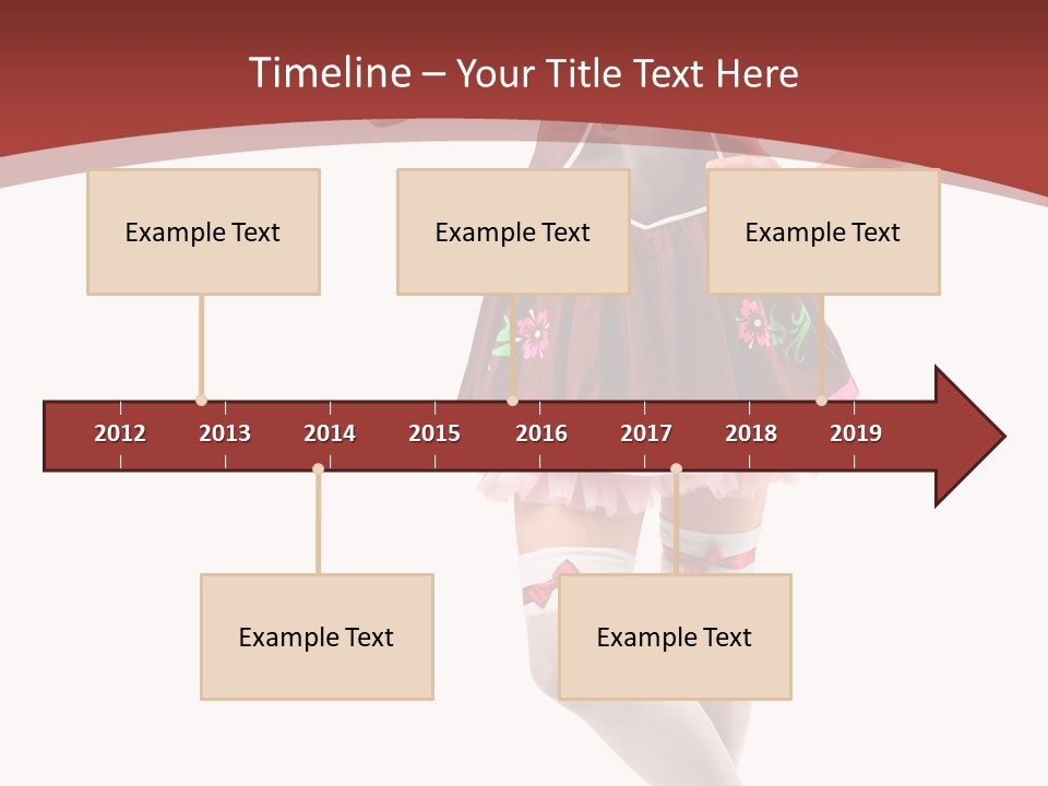 Isolated Beautiful Smile PowerPoint Template