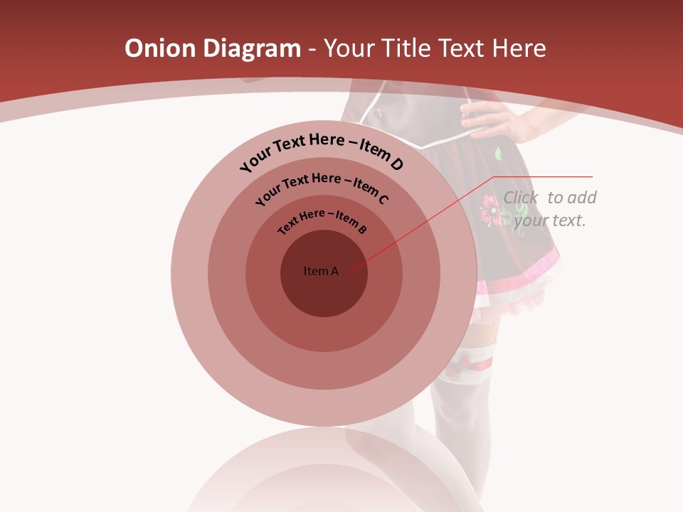 Isolated Beautiful Smile PowerPoint Template