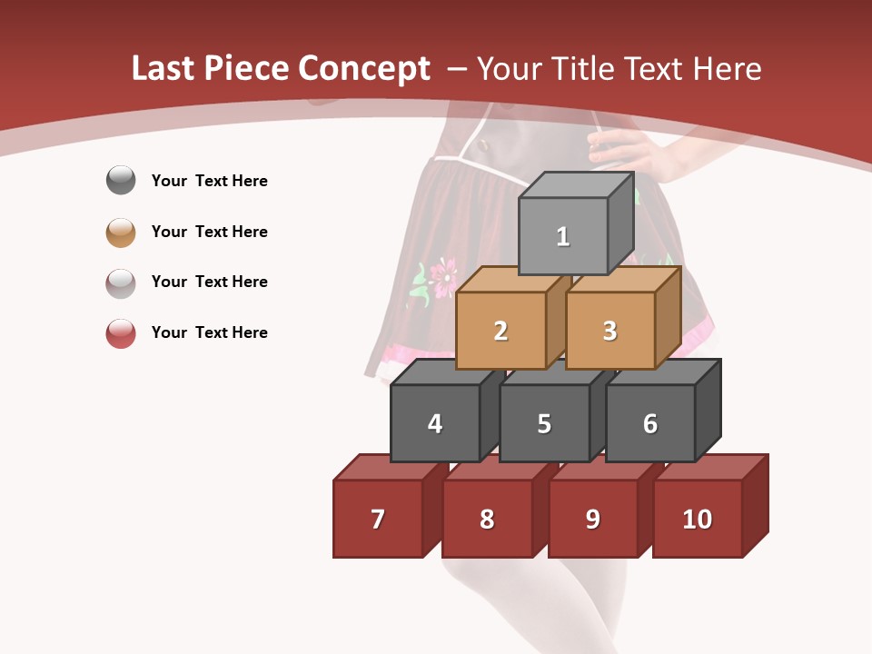 Isolated Beautiful Smile PowerPoint Template