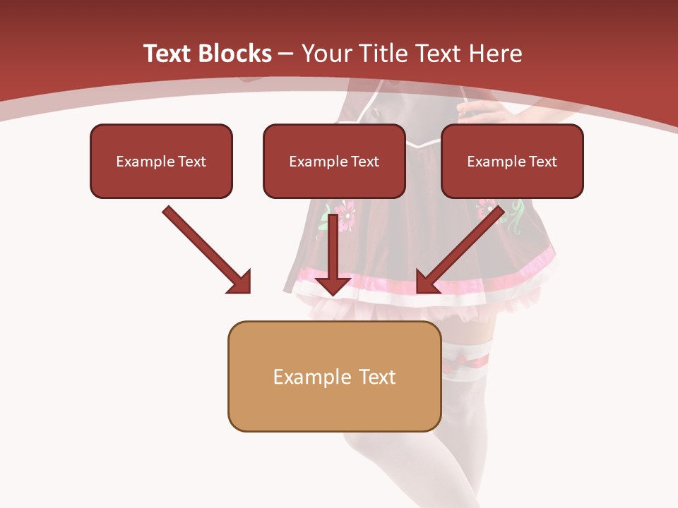 Isolated Beautiful Smile PowerPoint Template