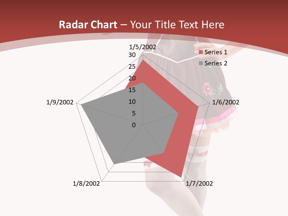 Isolated Beautiful Smile PowerPoint Template