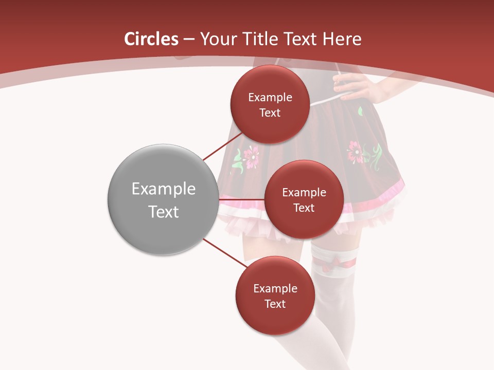 Isolated Beautiful Smile PowerPoint Template