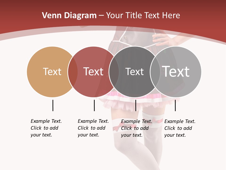 Isolated Beautiful Smile PowerPoint Template
